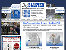 Tablet Screenshot of chipblaster.com